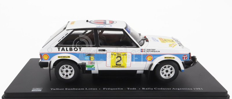 Edicola Talbot Sunbeam Lotus (night Version) N 2 G.Frequelin - J.Todt 1:24, bílá