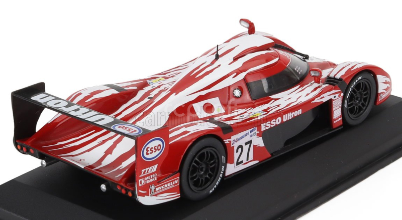 Edicola Toyota Gt-one 3.6l Turbo V8 Team Toyota Motorsport N 27 24h Le Mans 1998 Keiichi Tsuchiya - Ukyo Katayama - Toshio Suzuki 1:43 Červená Bílá