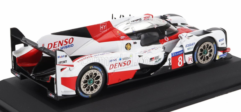 Edicola Toyota Ts050 Hibrid 2.4l Turbo V6 Team Gazoo Racing N 8 24h Le Mans 2017 Sebastien Buemi - Kazuki Nakajima - Anthony Davidson 1:43 Bílá Červená Černá