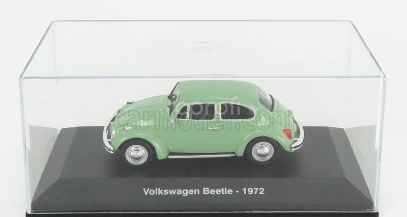 Edicola Volkswagen Beetle Maggiolino 1972 - Con Vetrina - With Showcase 1:43 Světle Zelená