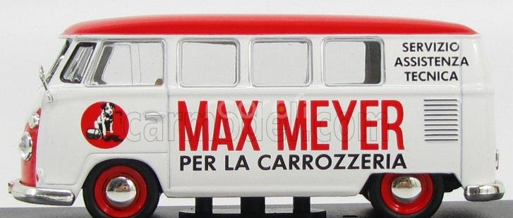 Edicola Volkswagen T1 Kombi Minibus Max Meyer 1959 1:43 Velmi Světle Šedá Červená