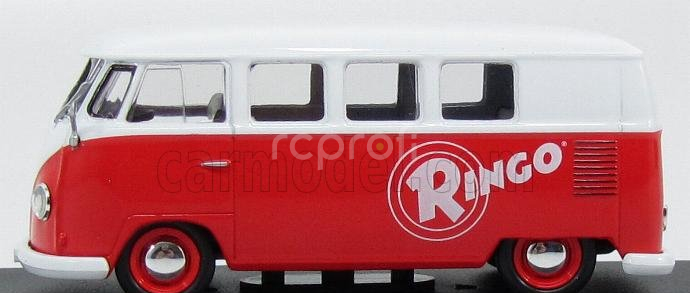 Edicola Volkswagen T1 Kombi Minibus Ringo 1967 1:43 Červená Bílá