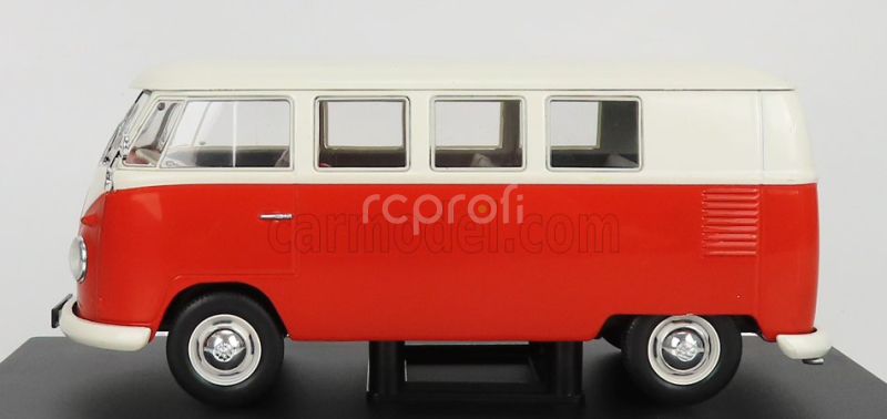 Edicola Volkswagen T1 Minibus 1965 1:24 Oranžová Bílá