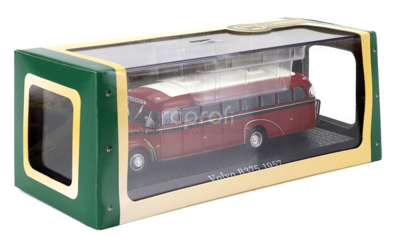 Edicola Volvo B375 Autobus 1957 - Damage Display Box 1:72 Červená Bílá