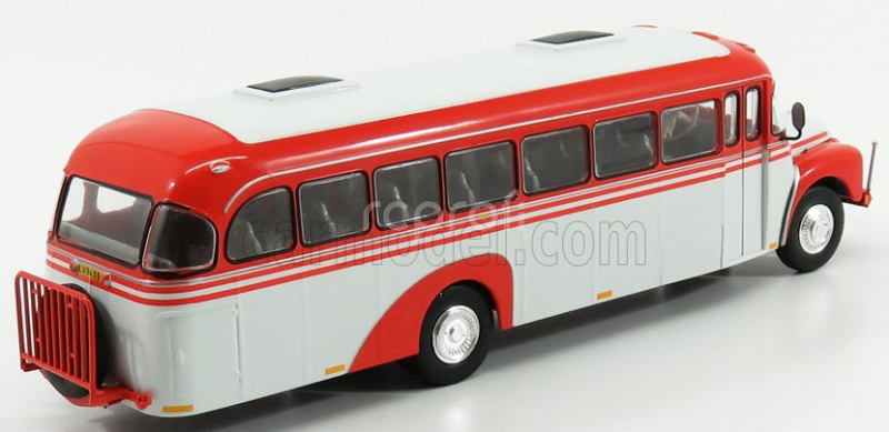 Edicola Volvo B375 Autobus Sweden 1957 1:43 Oranžová Bílá