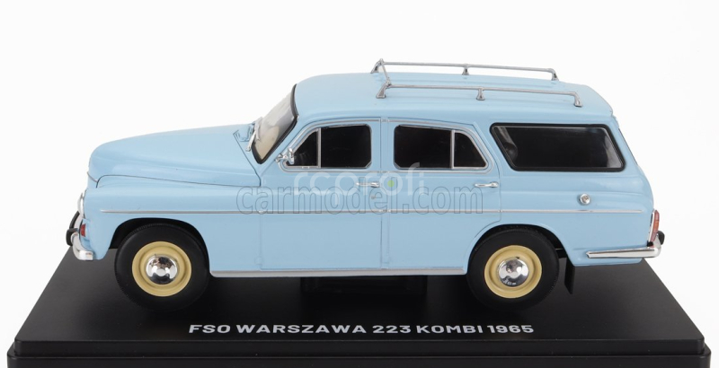 Edicola Warszawa 223 Fso Kombi Sw Station Wagon 1965 1:24 Světle Modrá