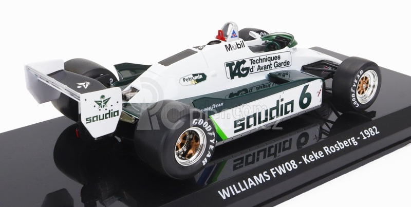 Edicola Williams F1 Fw08 N 6 World Champion Season 1982 Keke Rosberg 1:24