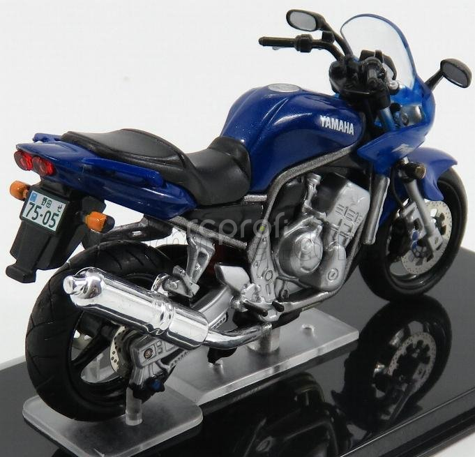 Edicola Yamaha Fazer 1000 - Damage Display Box 1:24 Blue Met