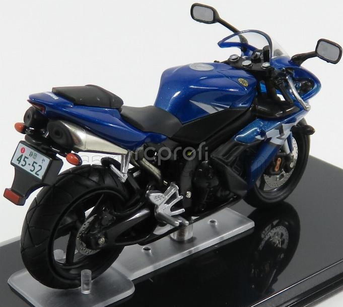 Edicola Yamaha Yzf-r1 - Damage Display Box 1:24 Blue Met