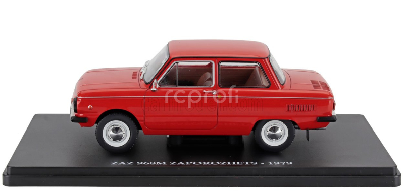 Edicola ZAZ 968m Zaporozhets 1979 - Con Vetrina - With Showcase 1:24 Orange