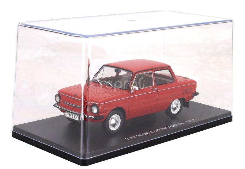 Edicola ZAZ 968m Zaporozhets 1979 - Con Vetrina - With Showcase 1:24 Orange