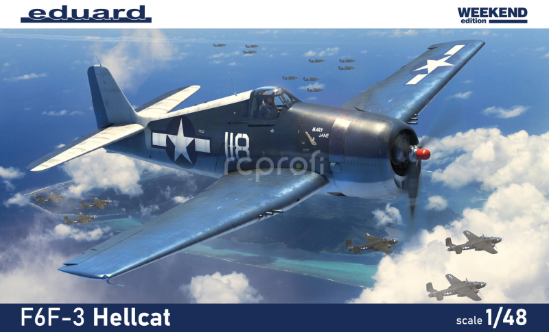 Eduard 84194 F6F-3 Hellcat 1/48