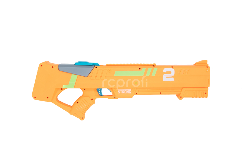 Elektrická vodní stříkačka Strong s automatickým nasáváním, oranžová