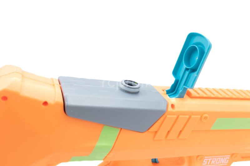 Elektrická vodní stříkačka Strong s automatickým nasáváním, oranžová