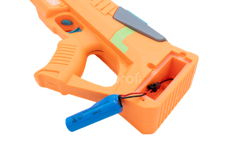 Elektrická vodní stříkačka Strong s automatickým nasáváním, oranžová