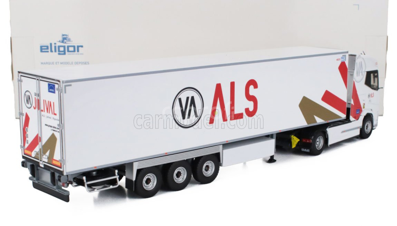 Eligor DAF Xg Truck Semi-frigo Als Transports 2021 1:43 Bílá