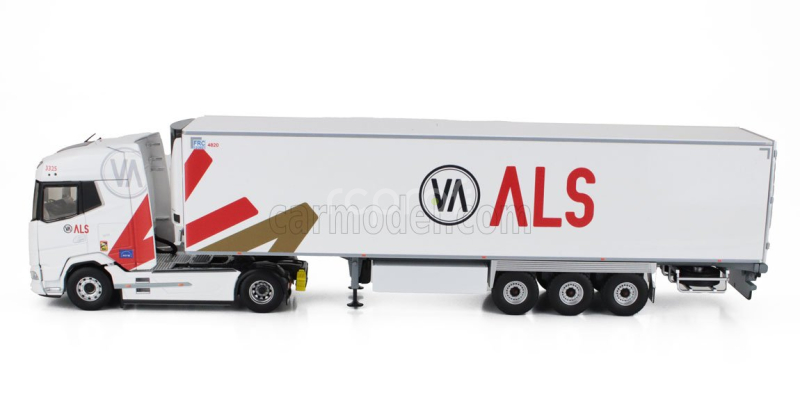 Eligor DAF Xg Truck Semi-frigo Als Transports 2021 1:43 Bílá
