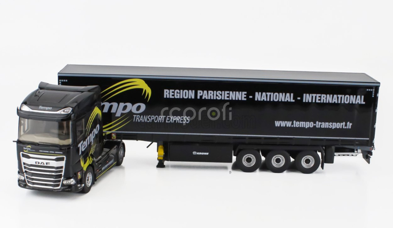Eligor DAF Xg+ Truck Telonato Tempo 2023 1:43 Black