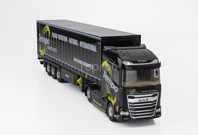 Eligor DAF Xg+ Truck Telonato Tempo 2023 1:43 Black
