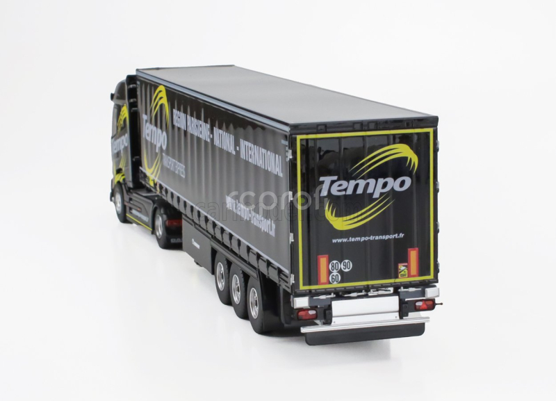 Eligor DAF Xg+ Truck Telonato Tempo 2023 1:43 Black