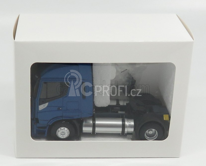 Eligor Iveco fiat Stralis 460np Tractor Truck 2-assi 2015 - Exclusive Carmodel 1:43 Blue Met