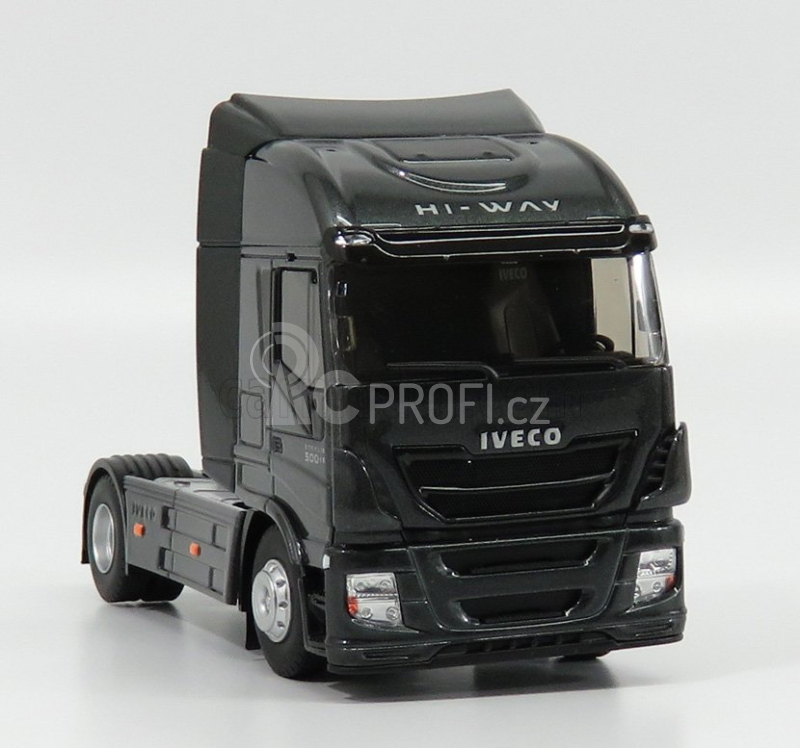 Eligor Iveco Fiat Stralis 500 Euro 6 Hi-way Tractor Truck 2-assi 2016 1:43, šedá