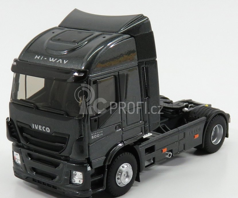 Eligor Iveco Fiat Stralis 500 Euro 6 Hi-way Tractor Truck 2-assi 2016 1:43, šedá