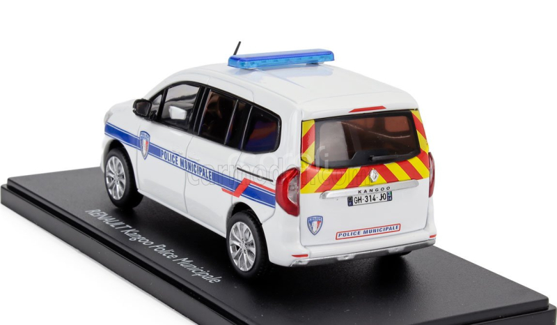Eligor Renault Kangoo Police Municipale 2023 1:43 Bílá Modrá