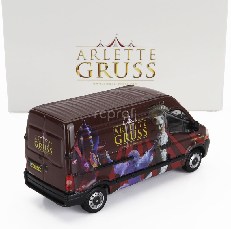 Eligor Renault Master Van Arlette Gruss 2003 1:43 Purple