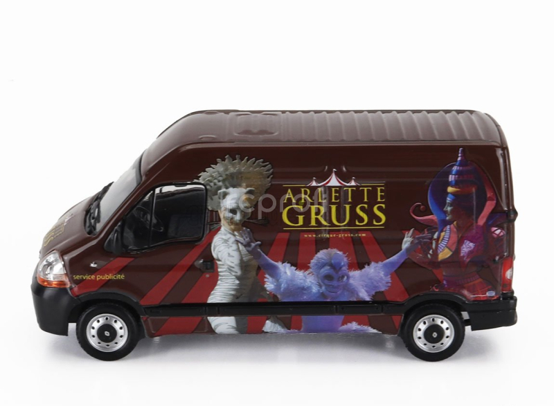 Eligor Renault Master Van Arlette Gruss 2003 1:43 Purple