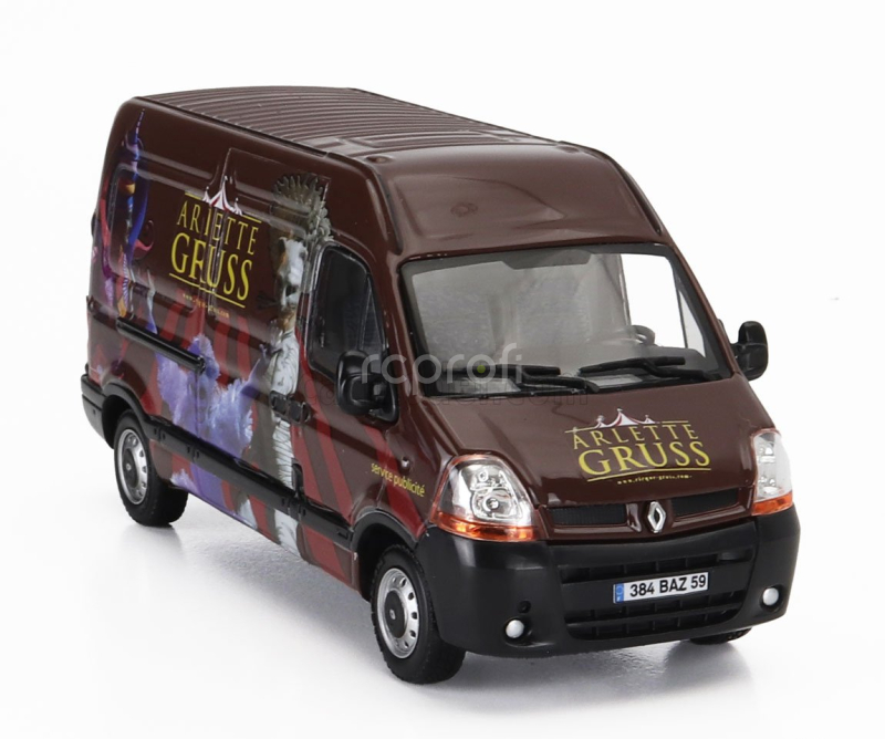 Eligor Renault Master Van Arlette Gruss 2003 1:43 Purple