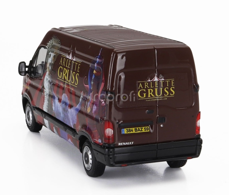 Eligor Renault Master Van Arlette Gruss 2003 1:43 Purple