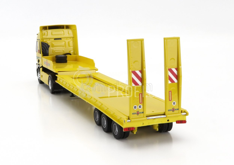 Eligor Renault T460 Truck Pianale Moroni Transports 2021 1:43 Žlutá