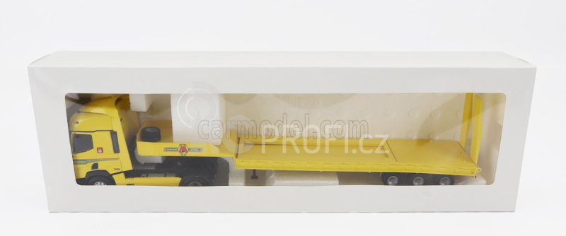 Eligor Renault T460 Truck Pianale Moroni Transports 2021 1:43 Žlutá