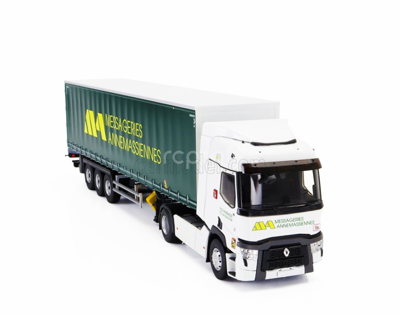 Eligor Renault T460 Truck Telonato Annemassiennes Transports 2021 1:43 Bílá Zelená
