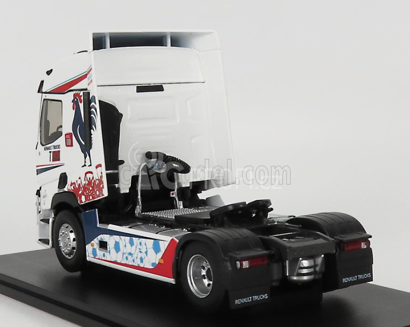 Eligor Renault T480 Tractor Truck 2-assi 2021 1:43 Bílá