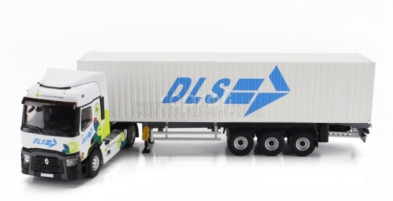 Eligor Renault T480 Truck Cassonato Dls Transports 2021 1:43 Bílá