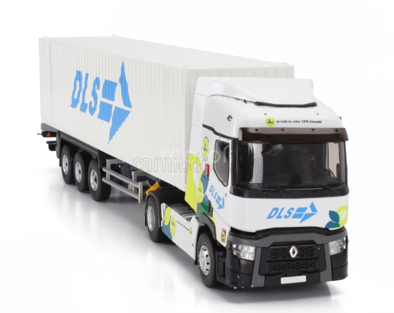 Eligor Renault T480 Truck Cassonato Dls Transports 2021 1:43 Bílá