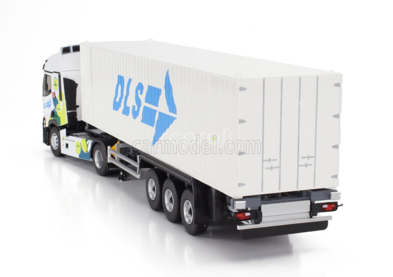 Eligor Renault T480 Truck Cassonato Dls Transports 2021 1:43 Bílá