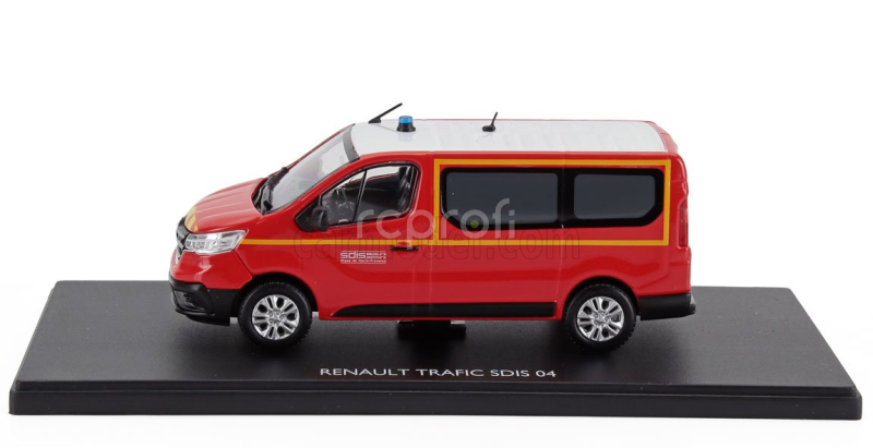 Eligor Renault Trafic Minibus Sdis 04 Sapeurs Pompiers 2024 1:43 Červená Bílá
