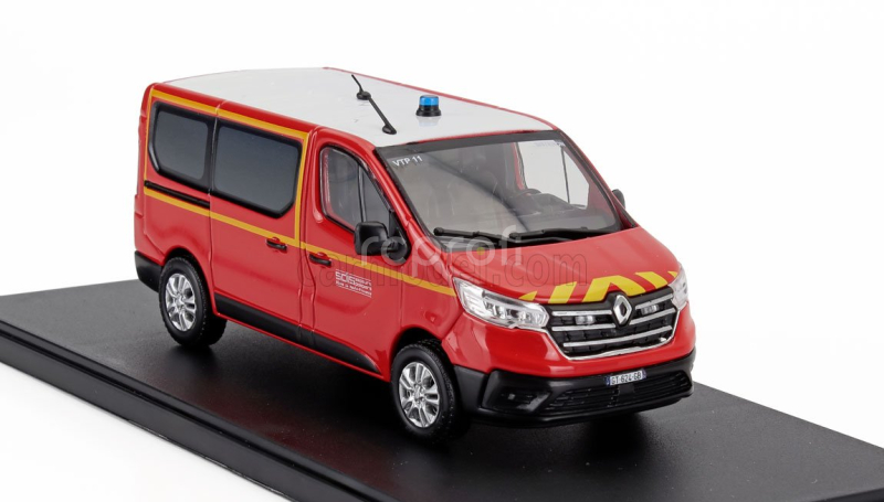 Eligor Renault Trafic Minibus Sdis 04 Sapeurs Pompiers 2024 1:43 Červená Bílá