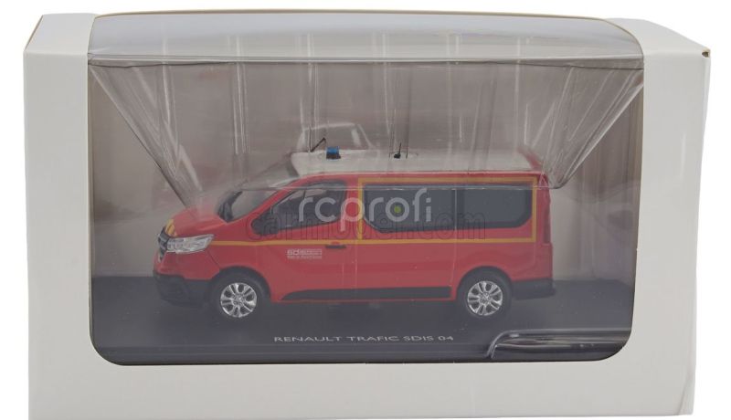 Eligor Renault Trafic Minibus Sdis 04 Sapeurs Pompiers 2024 1:43 Červená Bílá