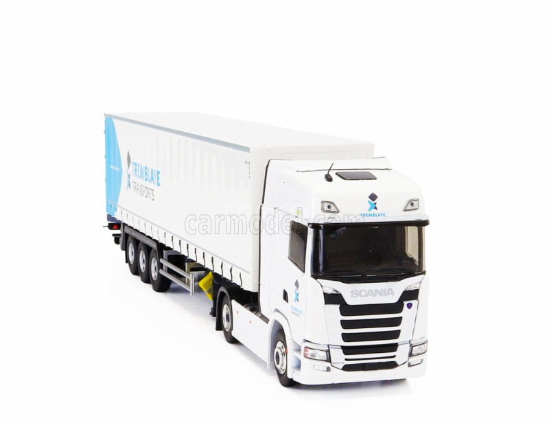 Eligor Scania S500 Truck Telonato Tremblaye Transports 2020 1:43 Bílá