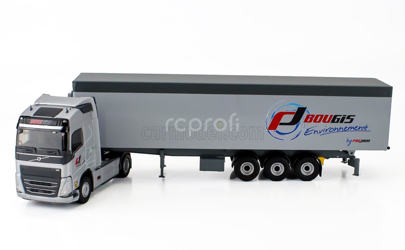 Eligor Volvo Fh 460 Truck Cassonato Bougis Transports 2020 1:43 Grey