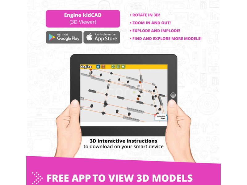 Engino Creative Builder Designer 25 modelů