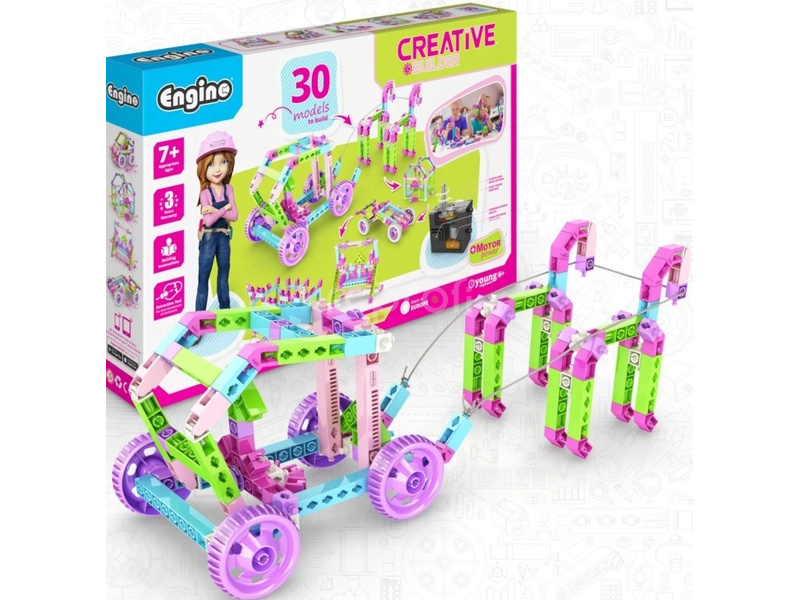 Engino Creative Builder Designer 30 modelů + motor