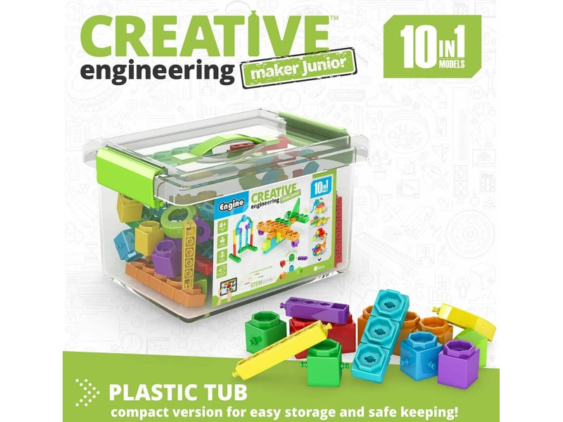 Engino Creative Engineering 10 modelů Junior