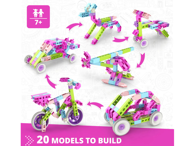 Engino Creative Engineering 20 modelů Girl