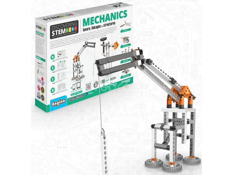 Engino Stem Mechanické páky, propojení a konstrukce