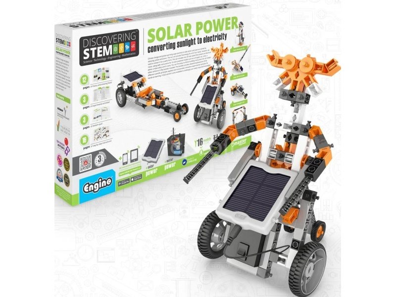 Engino Stem Solar power přeměna slunečního záření na elektřinu